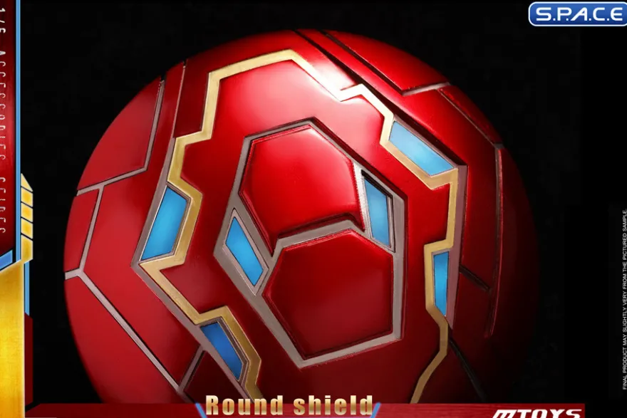 1/6 Scale Round Iron Shield