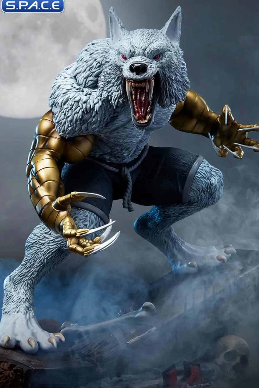 1/4 Scale Sabrewulf Statue - White Wolf Variant
