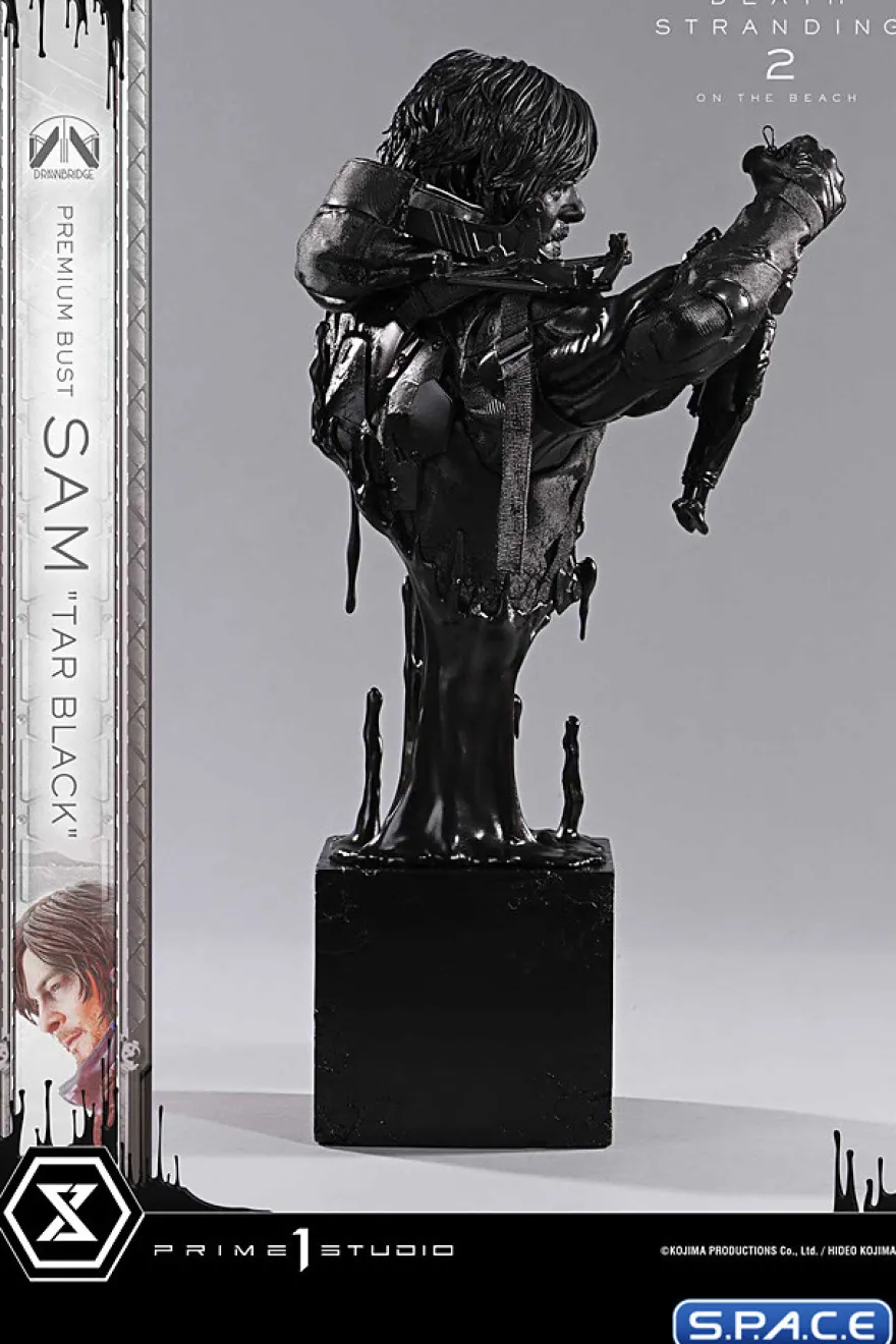 1/3 Scale Sam »Tar Black« Premium Bust
