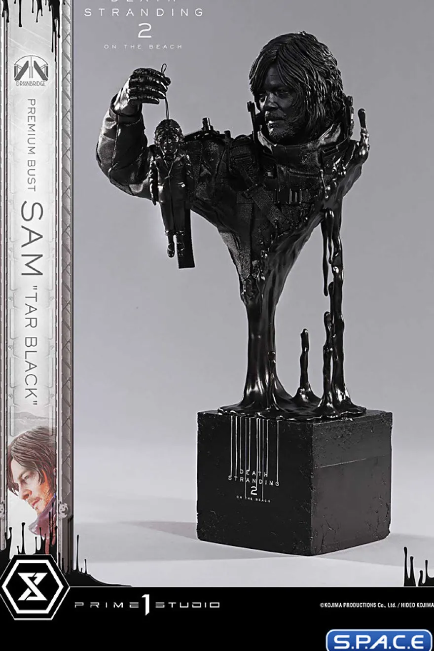 1/3 Scale Sam »Tar Black« Premium Bust