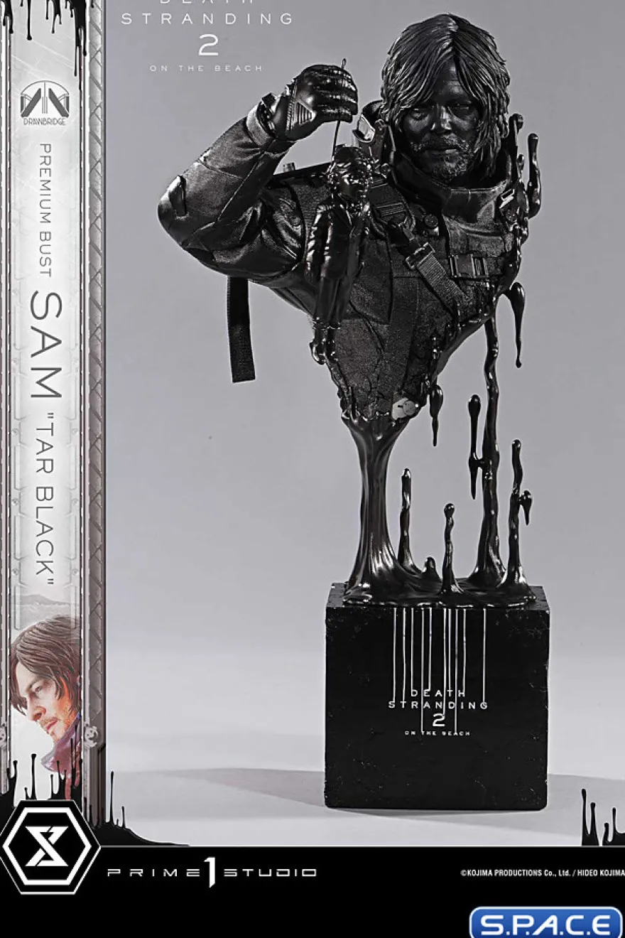 1/3 Scale Sam »Tar Black« Premium Bust