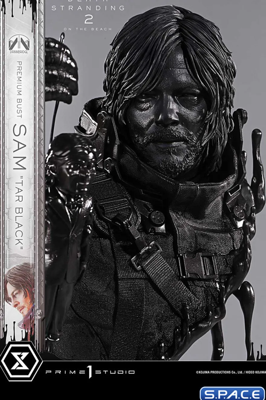 1/3 Scale Sam »Tar Black« Premium Bust