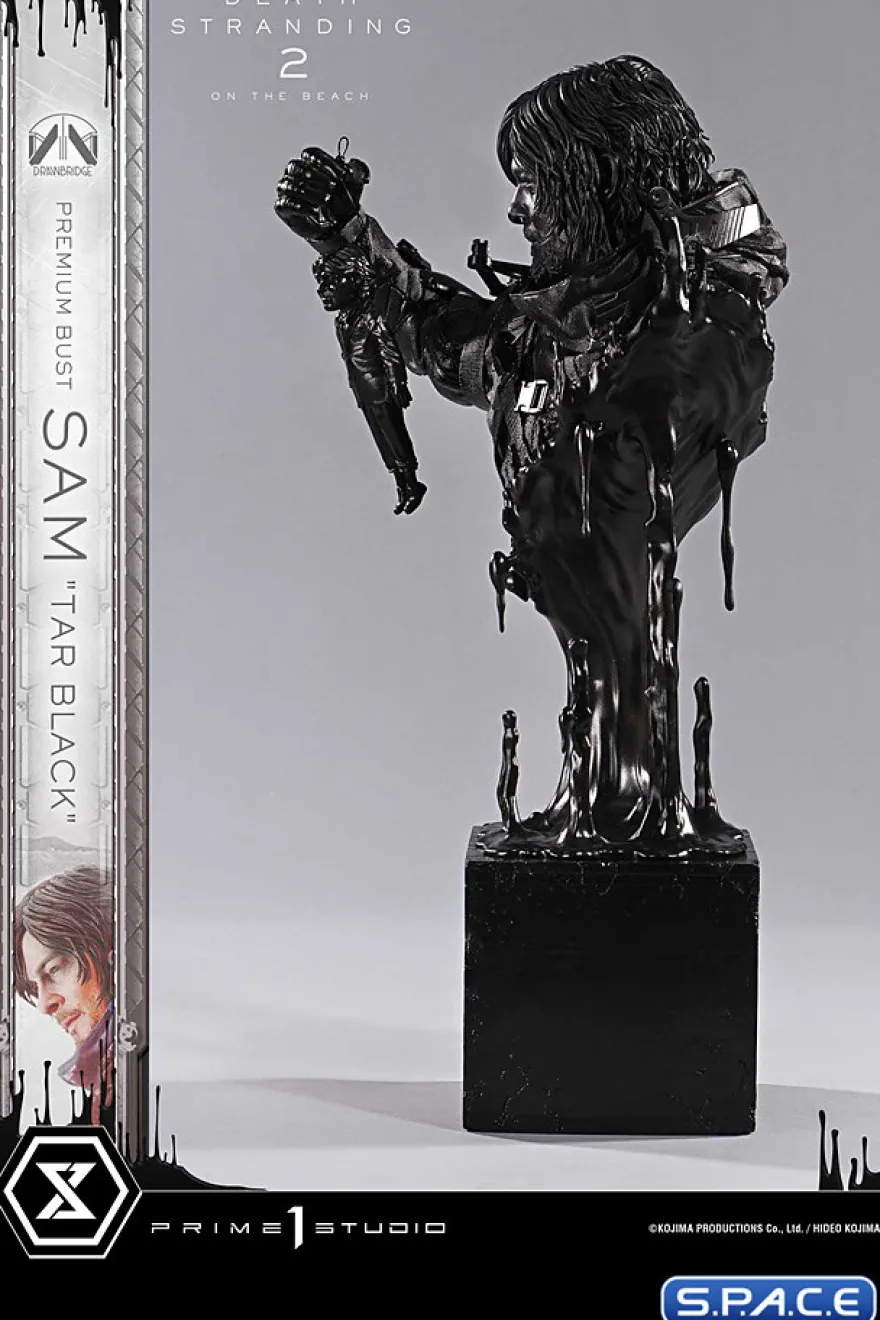 1/3 Scale Sam »Tar Black« Premium Bust