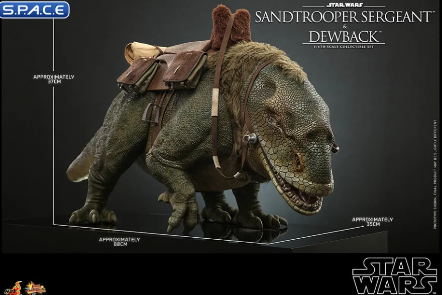 1/6 Scale Sandtrooper Sergeant & Dewback