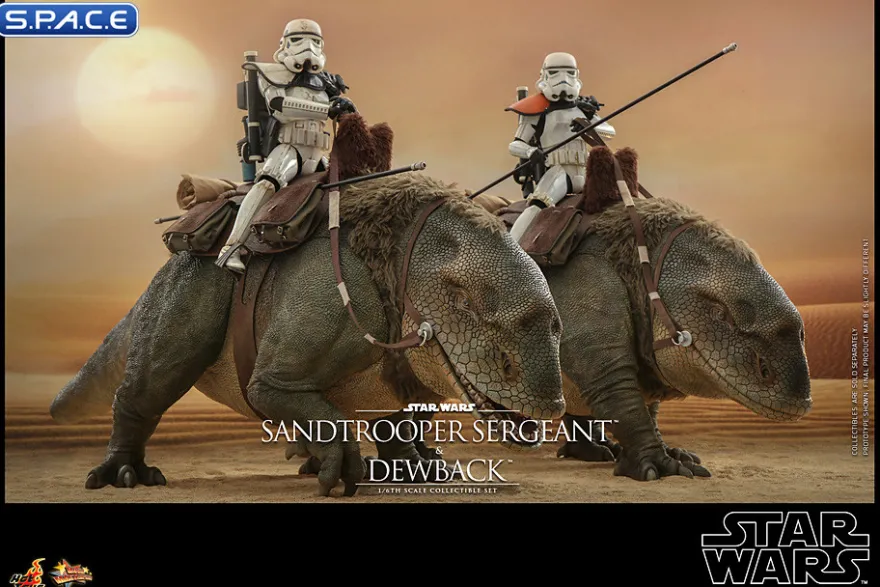1/6 Scale Sandtrooper Sergeant & Dewback