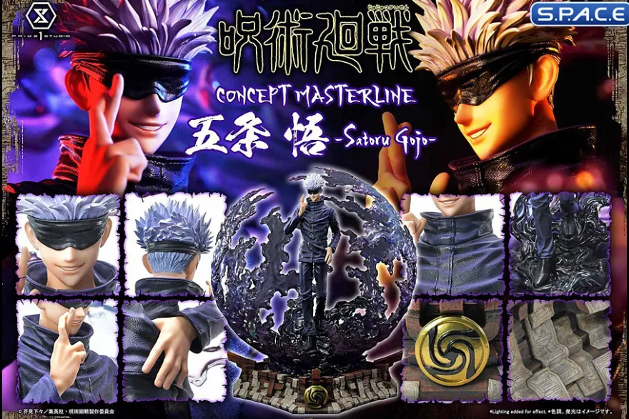 1/6 Scale Satoru Gojo Concept Masterline Statue