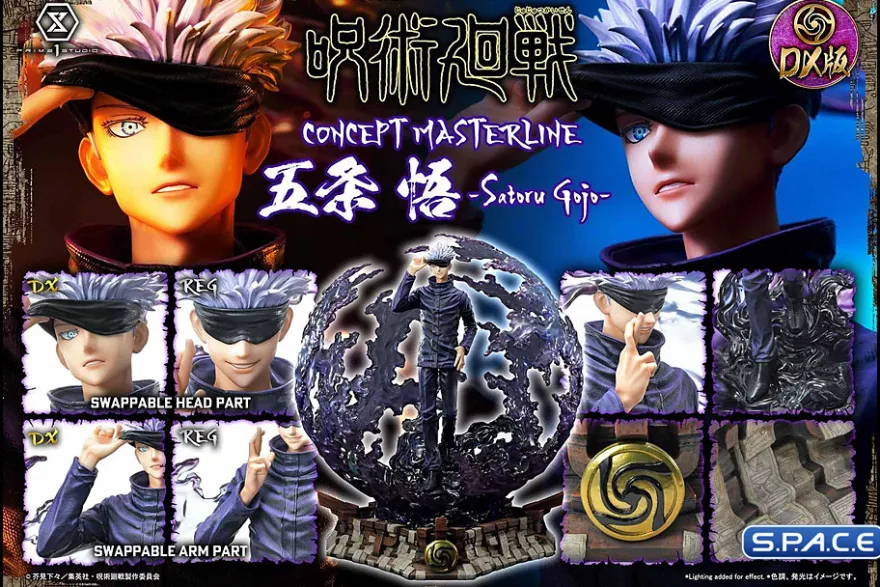 1/6 Scale Satoru Gojo Deluxe Concept Masterline Statue