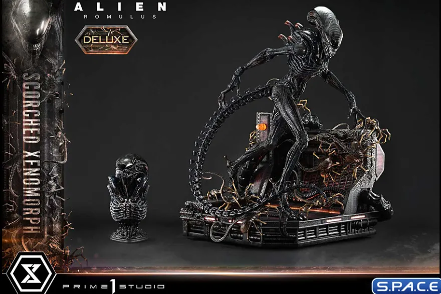 1/3 Scale Scorched Xenomorph Deluxe Museum Masterline XL Statue