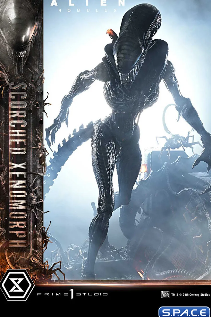 1/3 Scale Scorched Xenomorph Museum Masterline XL Statue (Alien: Romulus)