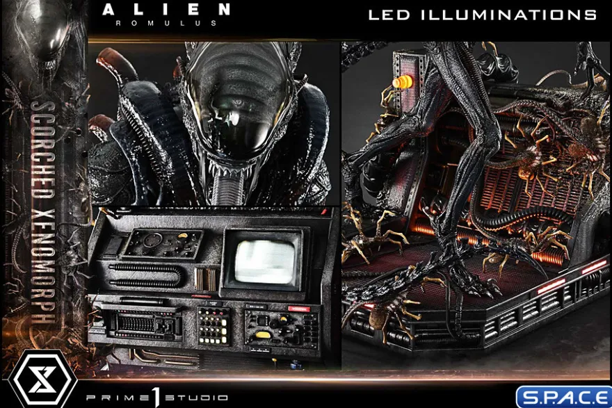 1/3 Scale Scorched Xenomorph Museum Masterline XL Statue (Alien: Romulus)