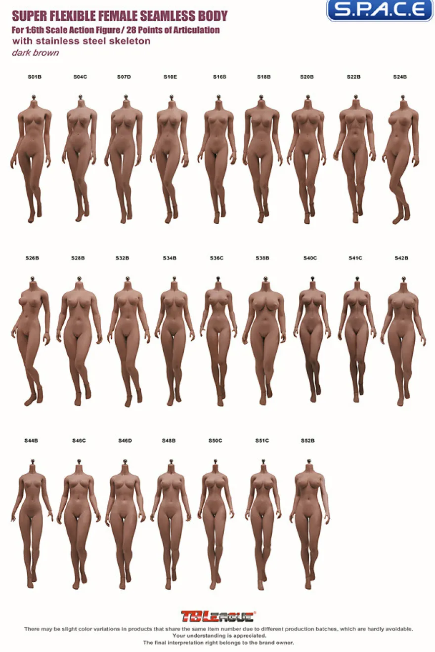 1/6 Scale Seamless female Body S46C / headless