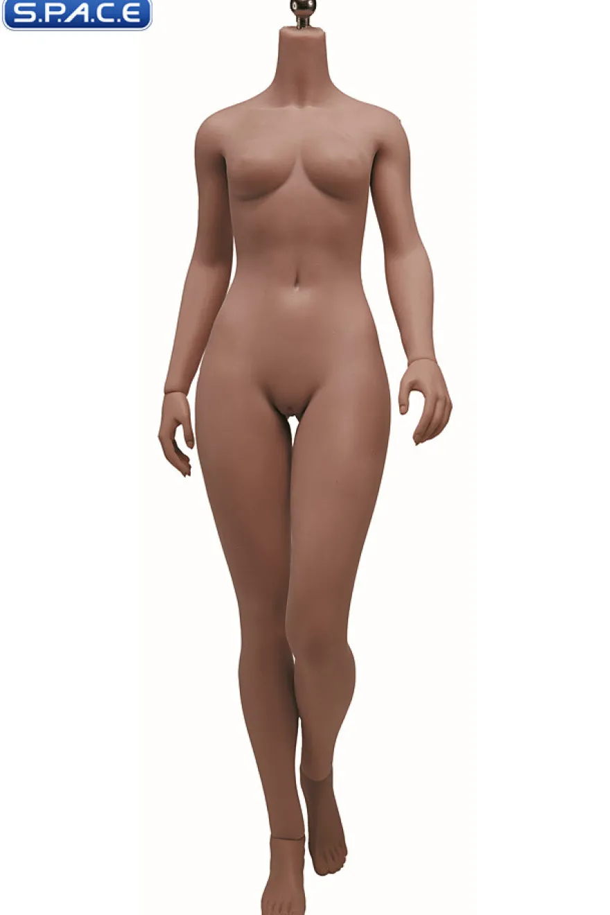1/6 Scale Seamless female Body S46D / headless (brown)
