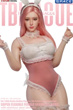1/6 Scale Seamless Female Body with head sculpt SR-AD02H