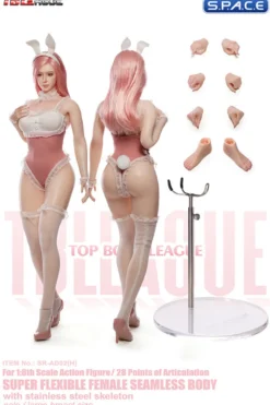1/6 Scale Seamless Female Body with head sculpt SR-AD02H