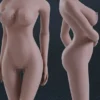 1/6 Scale Seamless Female suntan