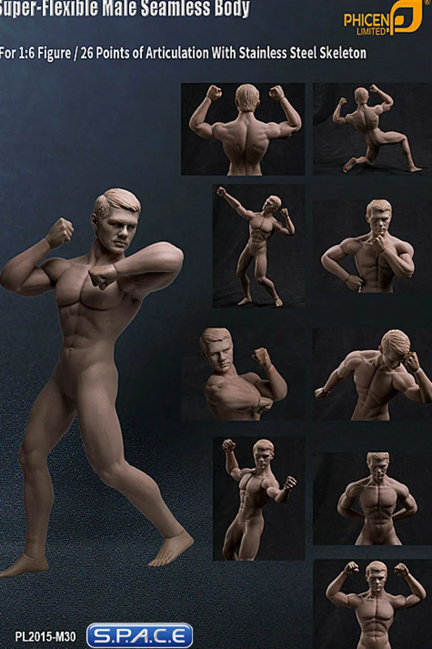 1/6 Scale Seamless Male Body M30