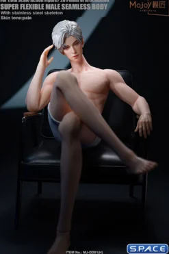 1/6 Scale Seamless Male pale Body DD01H with head sculpt