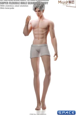 1/6 Scale Seamless Male pale Body DD01H with head sculpt