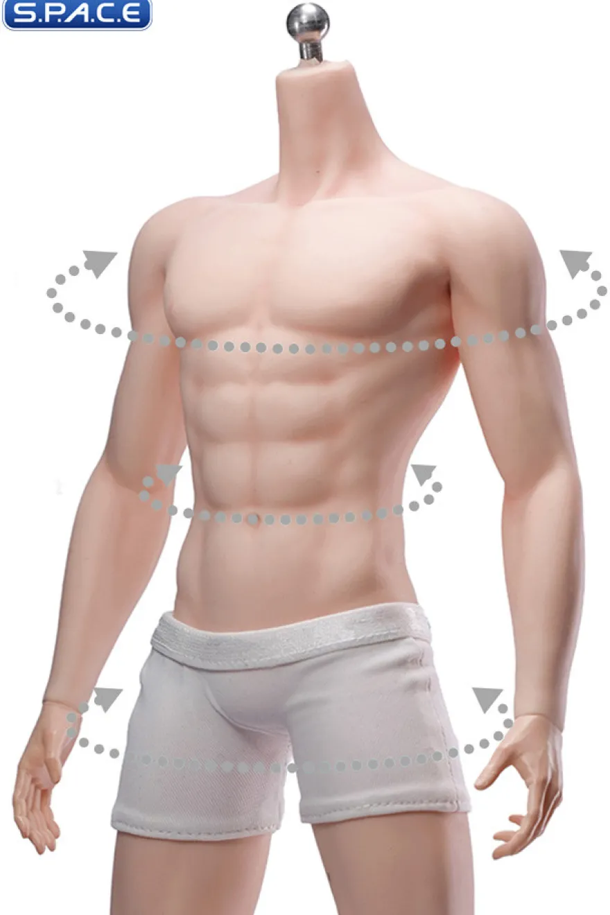 1/6 Scale Seamless Male pale Body DD01