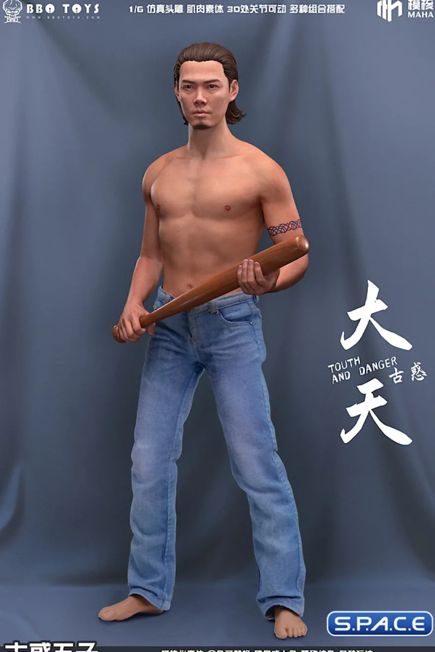 1/6 Scale seamless upper Body for Asian Gangster Version 3