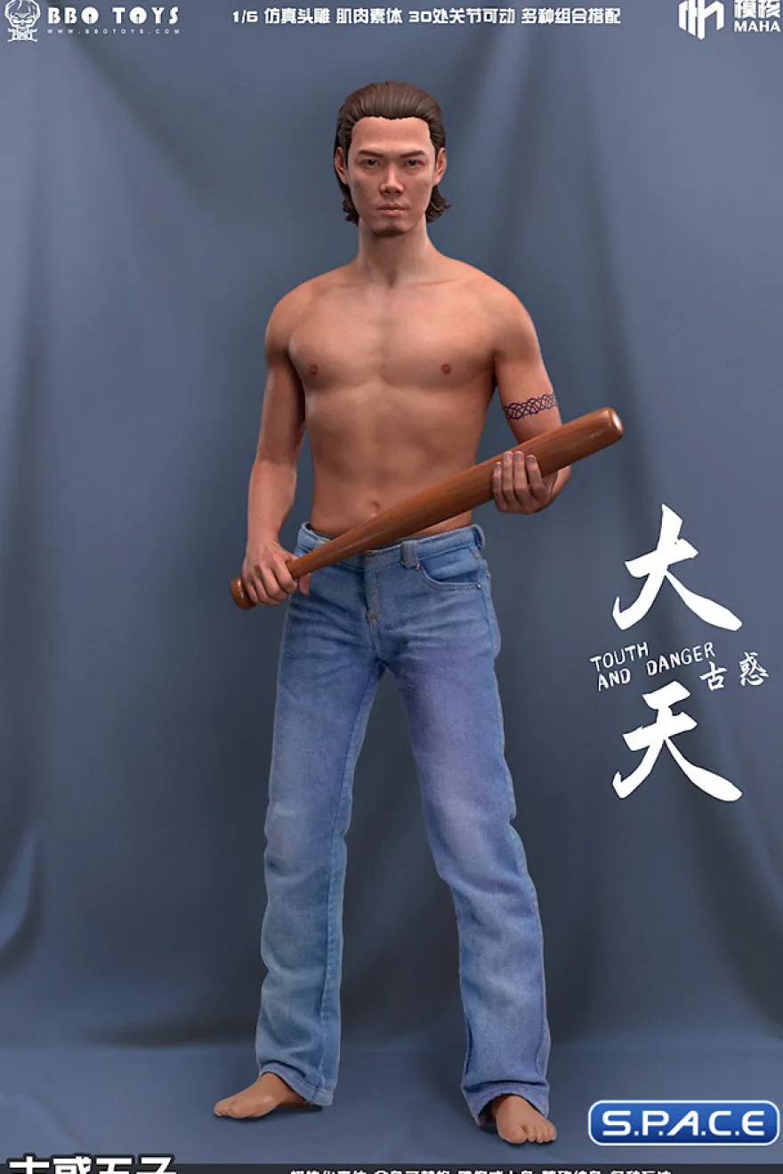 1/6 Scale seamless upper Body for Asian Gangster Version 3