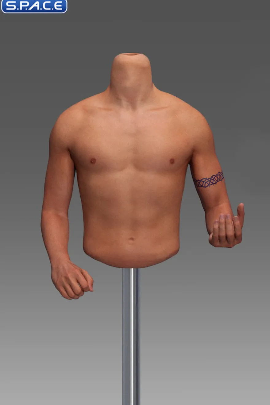 1/6 Scale seamless upper Body for Asian Gangster Version 3