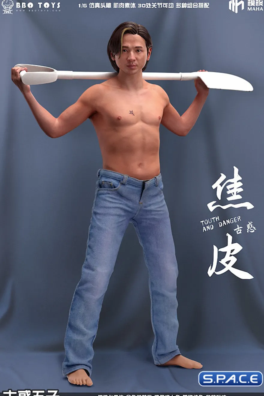 1/6 Scale seamless upper Body for Asian Gangster Version 4
