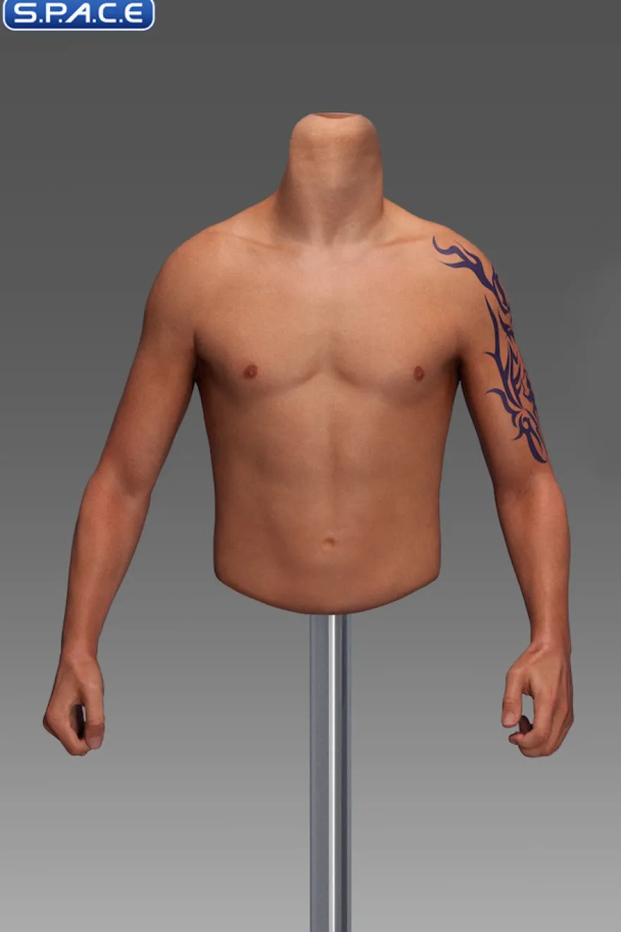 1/6 Scale seamless upper Body for Asian Gangster Version 2
