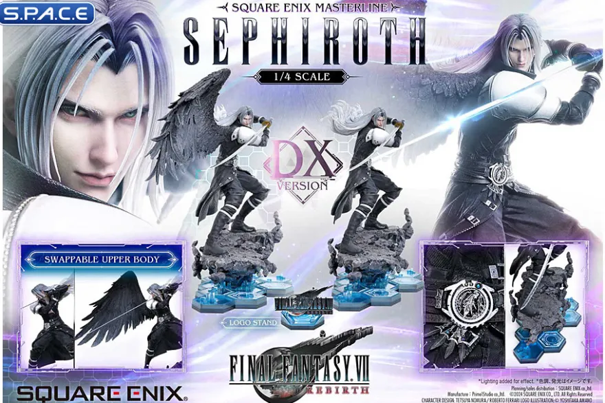 1/4 Scale Sephiroth Deluxe Square Enix Masterline Statue