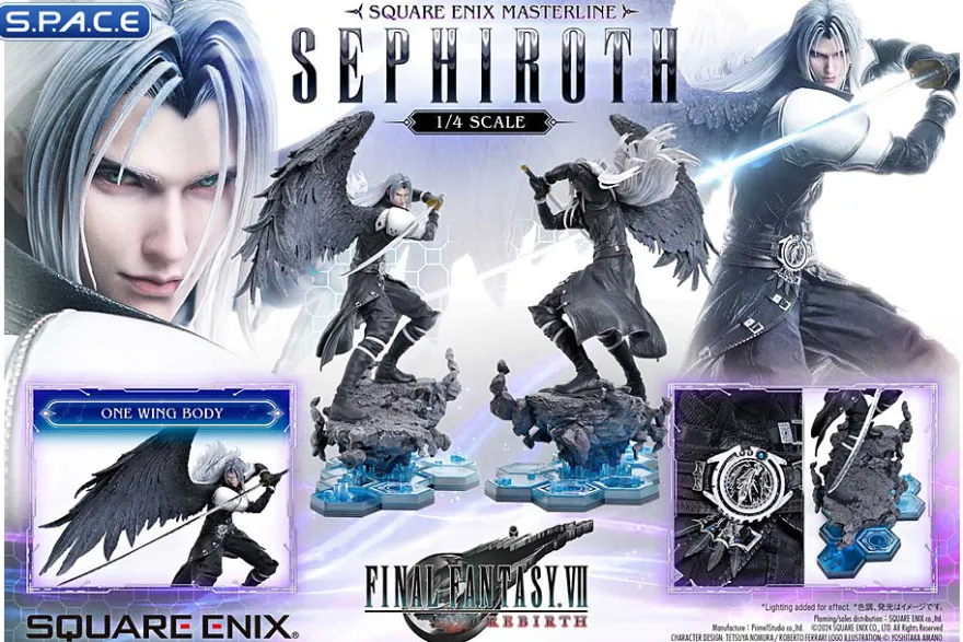1/4 Scale Sephiroth Square Enix Masterline Statue