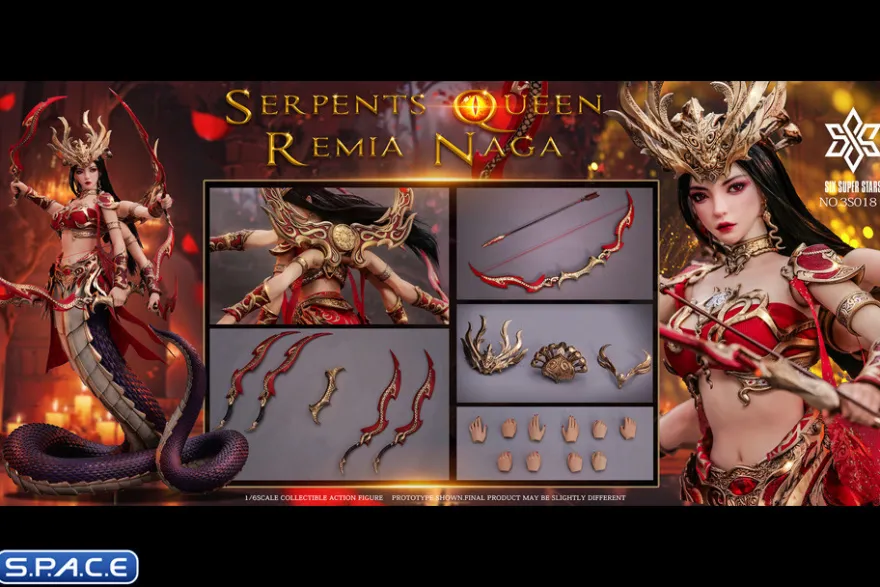 1/6 Scale Serpent Queen Remia Naga
