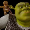 1/10 Scale Shrek, Donkey & The Gingerbread Deluxe Art Scale Statue