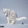 1/6 Scale Siberian Husky Half Squat