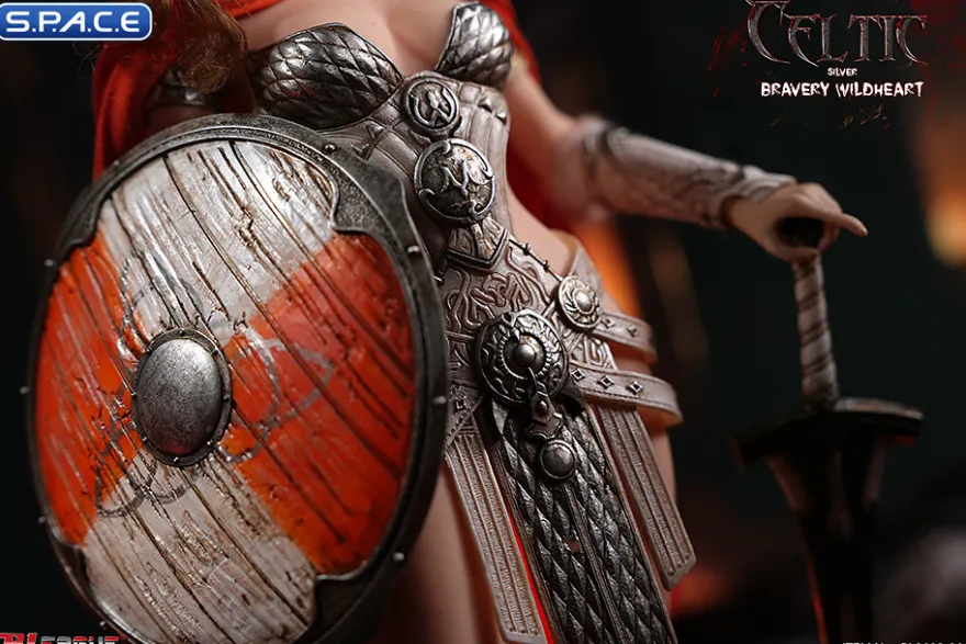 1/6 Scale Silver Celtic Bravery Wildheart