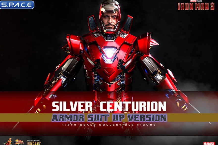 1/6 Scale Silver Centurion - Armor Suit Up Ver. Movie Masterpiece MMS618D43 Diecast Series