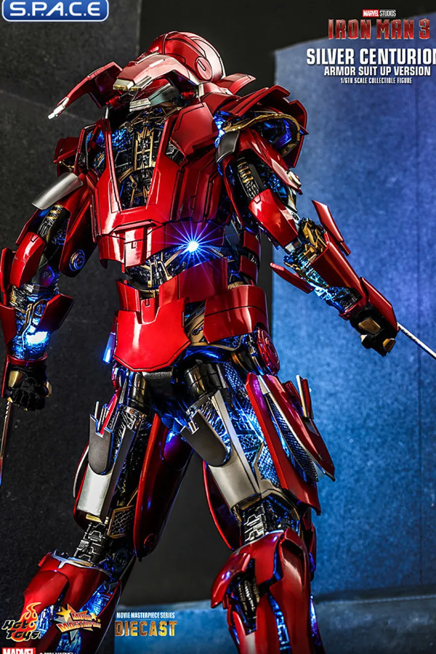 1/6 Scale Silver Centurion - Armor Suit Up Ver. Movie Masterpiece MMS618D43 Diecast Series