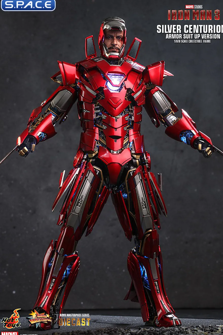 1/6 Scale Silver Centurion - Armor Suit Up Ver. Movie Masterpiece MMS618D43 Diecast Series
