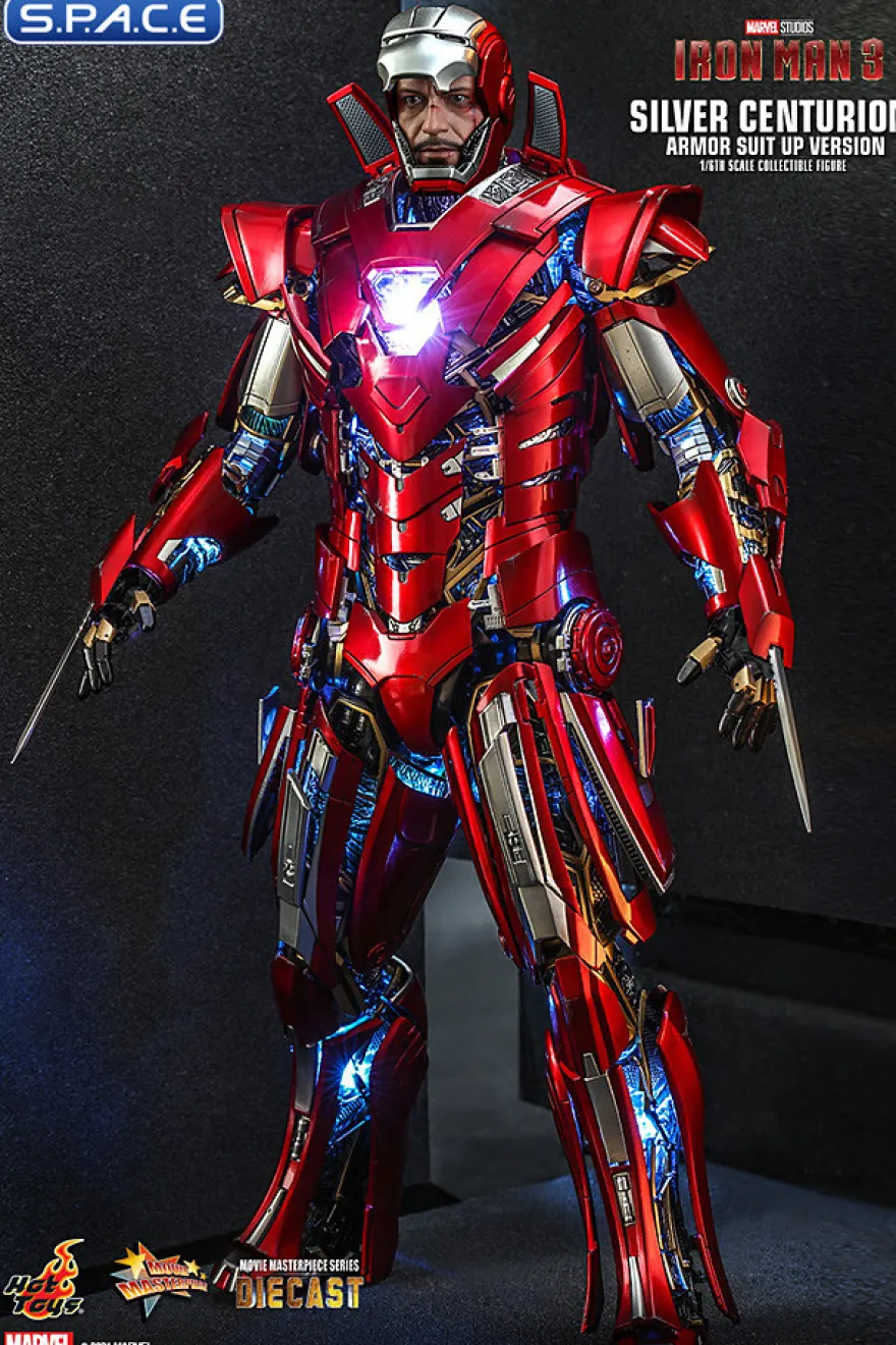 1/6 Scale Silver Centurion - Armor Suit Up Ver. Movie Masterpiece MMS618D43 Diecast Series