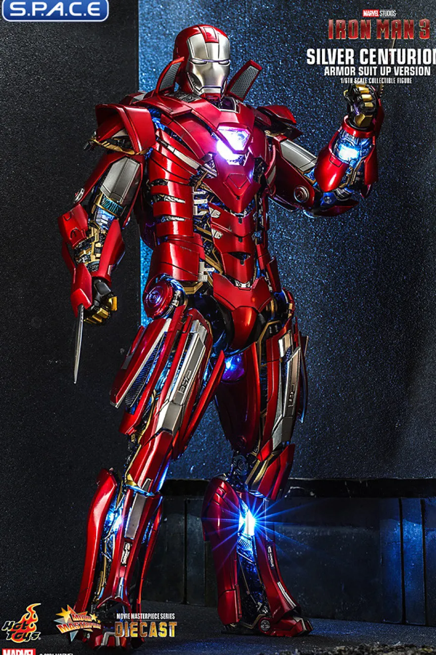 1/6 Scale Silver Centurion - Armor Suit Up Ver. Movie Masterpiece MMS618D43 Diecast Series