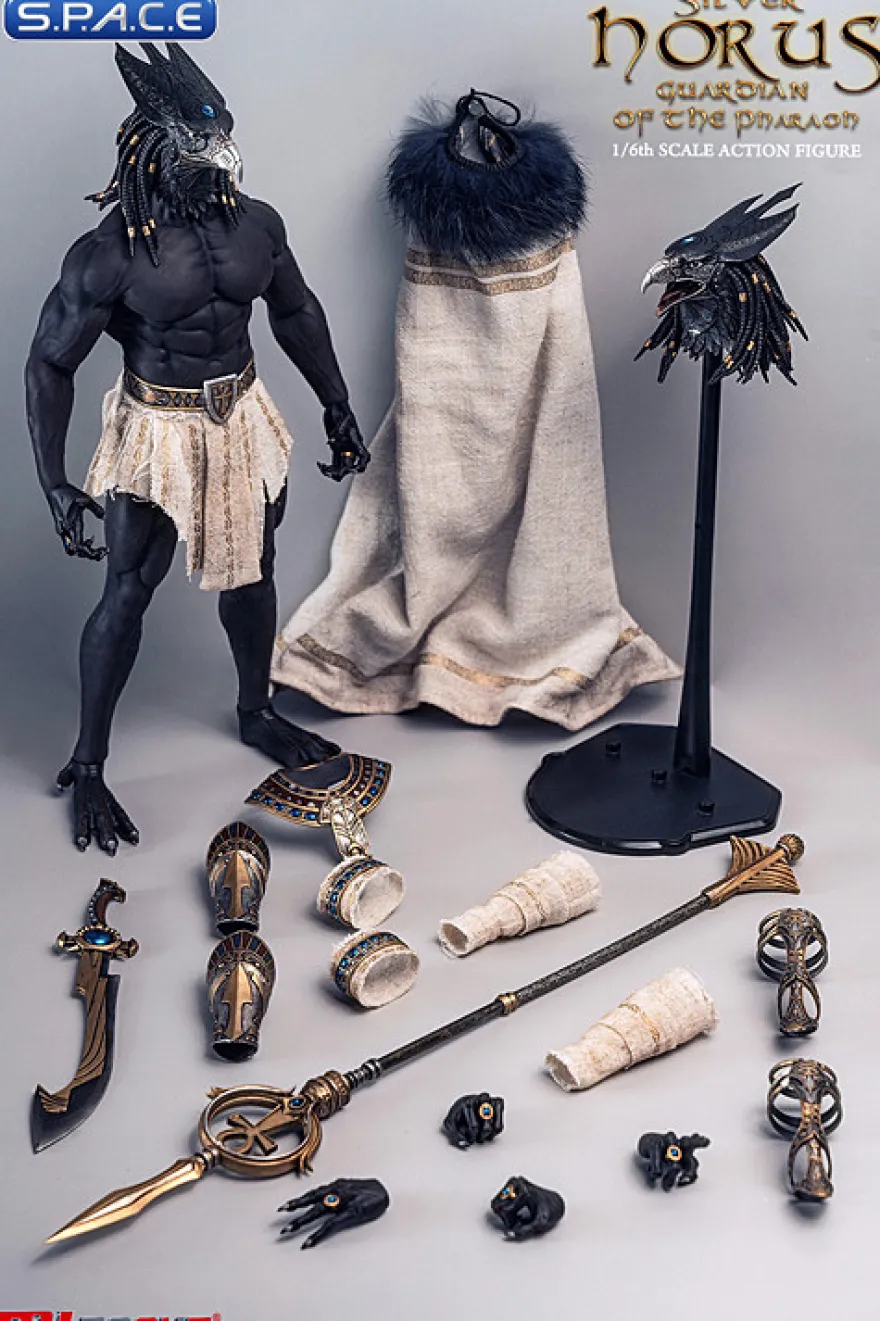 1/6 Scale Silver Horus - Guardian of the Pharaoh