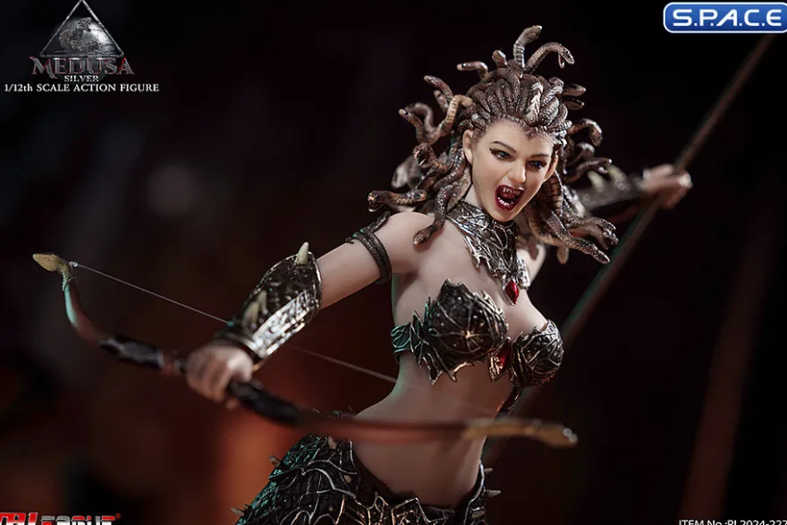 1/12 Scale Silver Medusa - Snake Tail Version