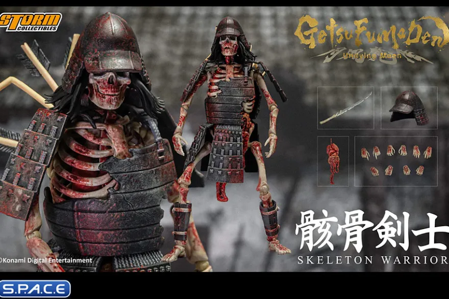1/12 Scale Skeleton Warrior 2-Pack