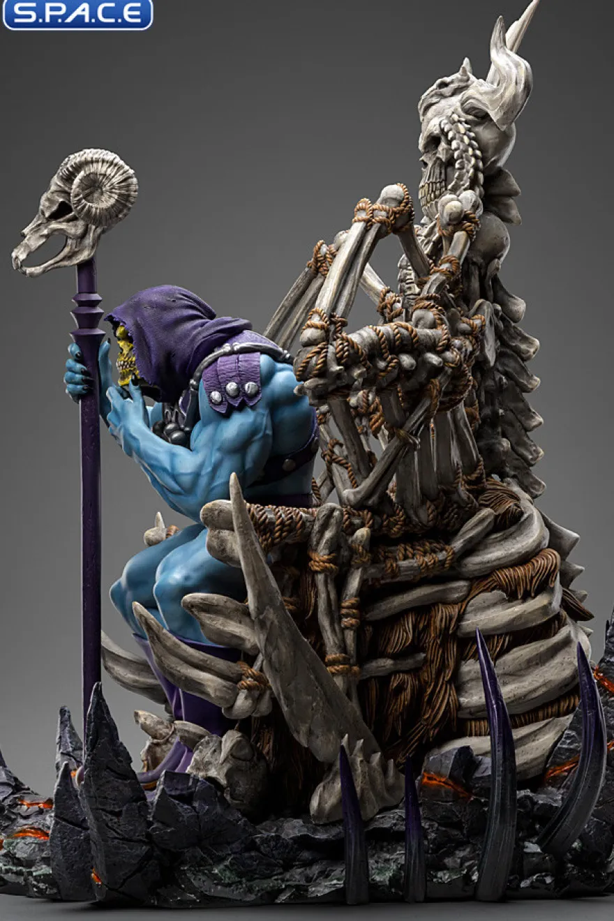 1/3 Scale Skeletor on Throne Prime Scale Statue
