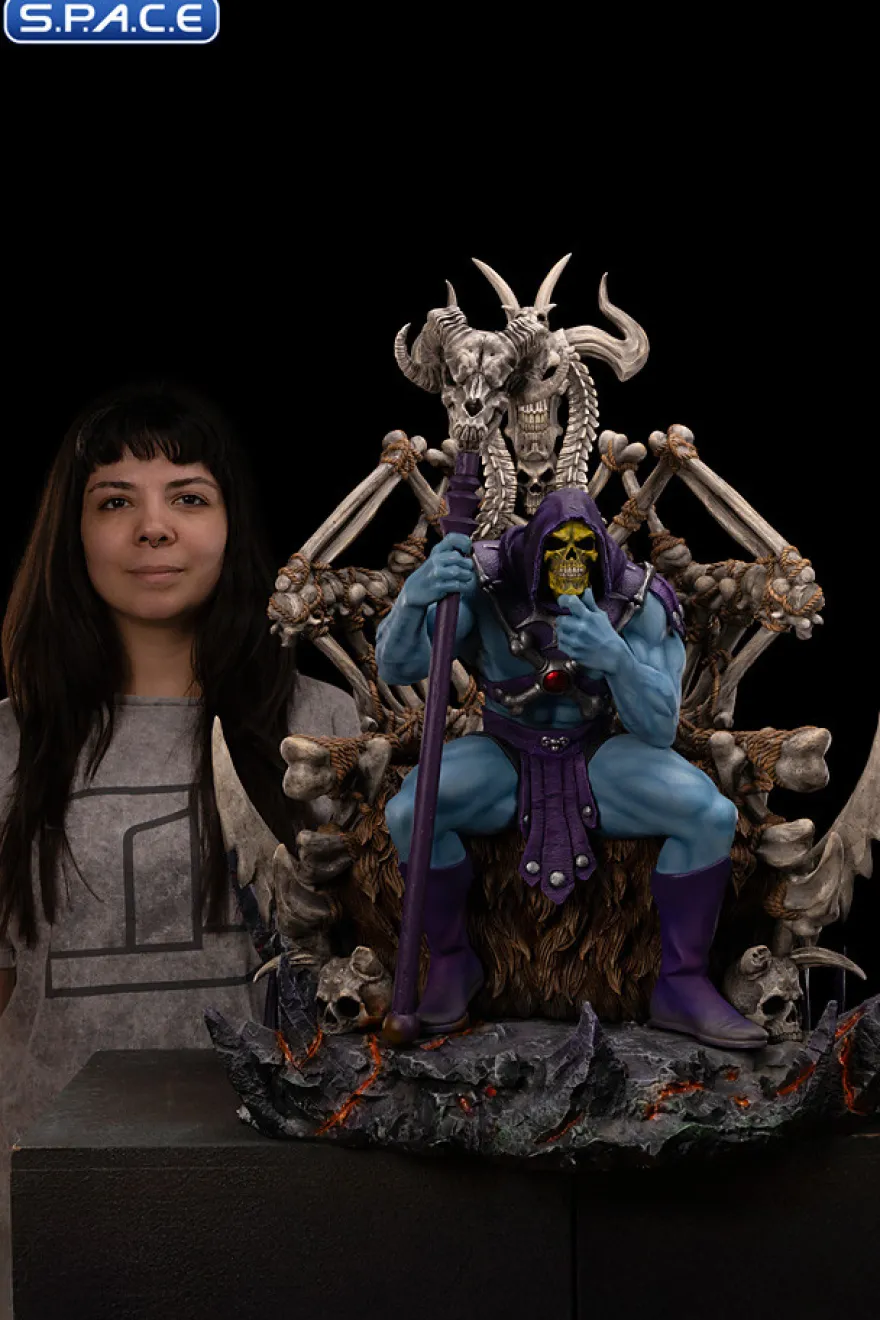 1/3 Scale Skeletor on Throne Prime Scale Statue