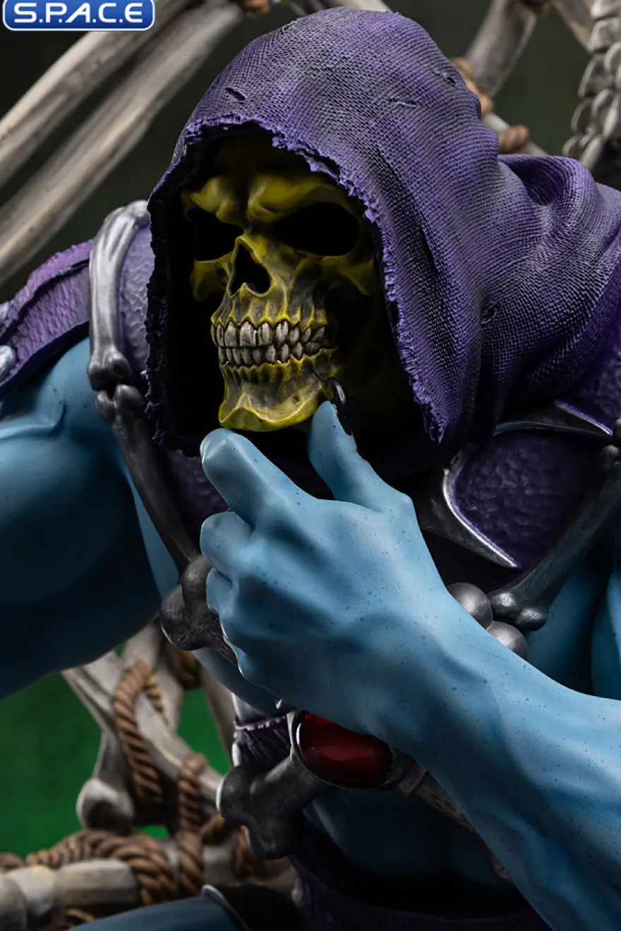1/3 Scale Skeletor on Throne Prime Scale Statue