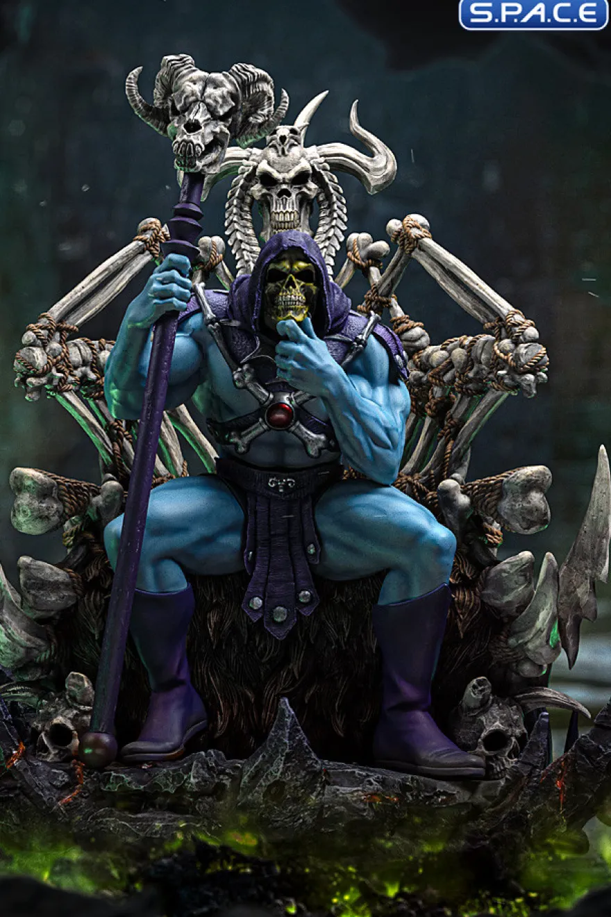 1/3 Scale Skeletor on Throne Prime Scale Statue