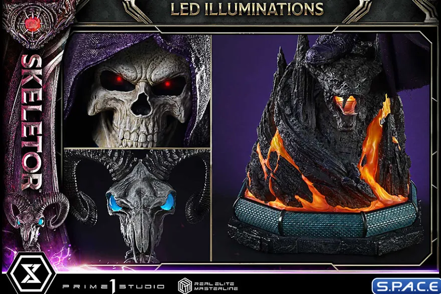 1/3 Scale Skeletor Real Elite Masterline Statue