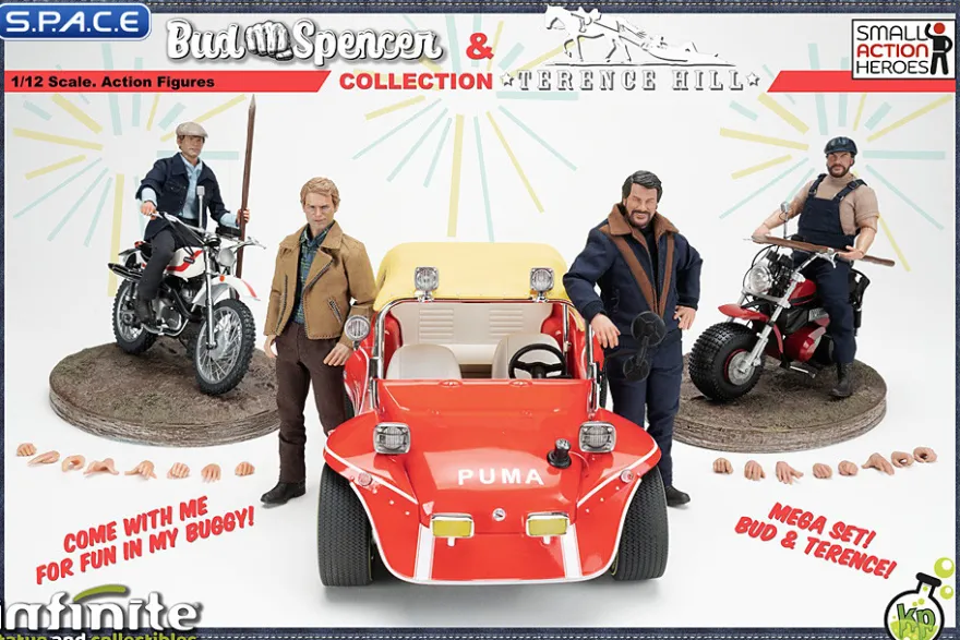 1/12 Scale Small Action Heroes Mega Set