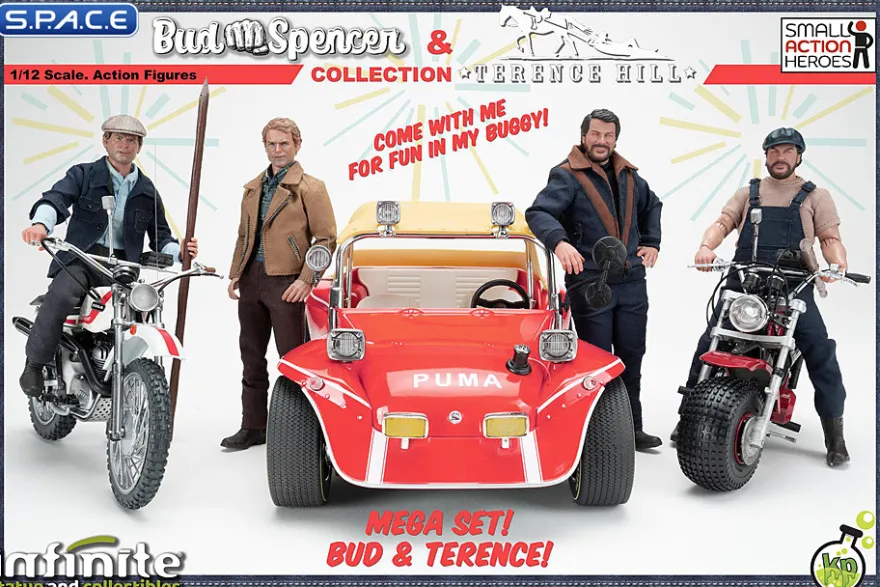 1/12 Scale Small Action Heroes Mega Set