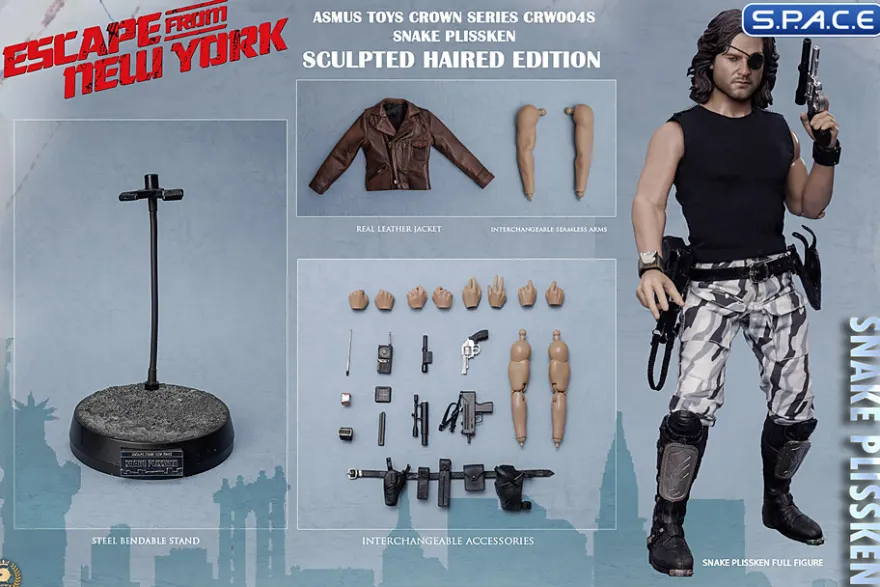 1/6 Scale Snake Plissken - sculpted Hair Version